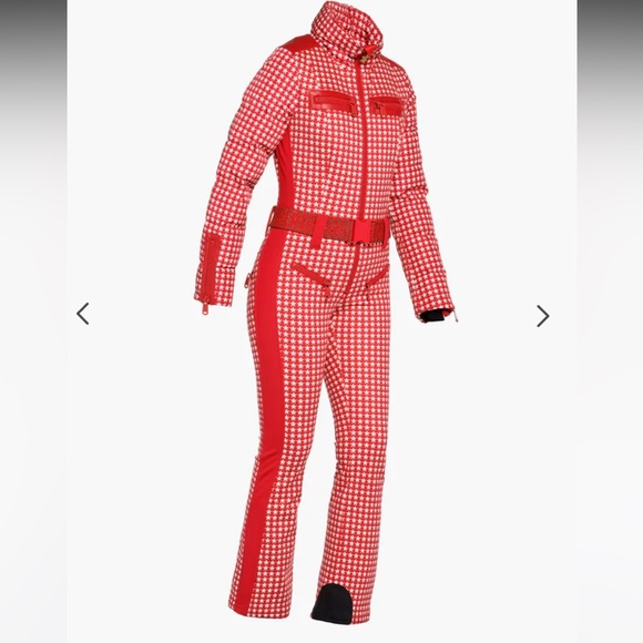 NWT Goldbergh Starstruck Ski Jumpsuit in Flame - Picture 4 of 8